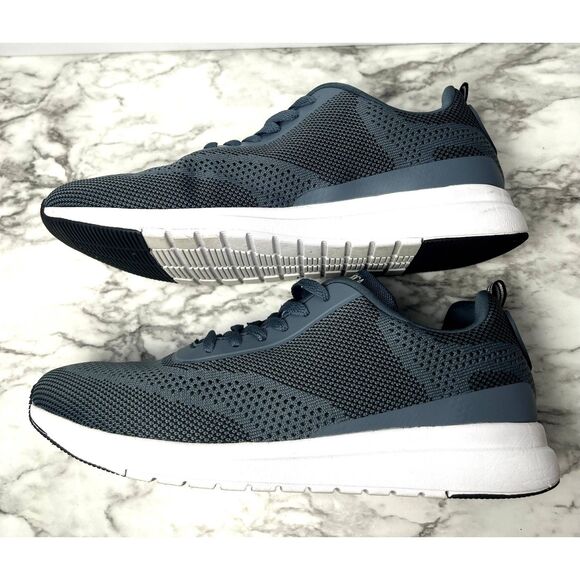 Nautica Lightweight Mesh Lace Up Sneaker Blue White Women Size 8.5 Finnian - Picture 4 of 6